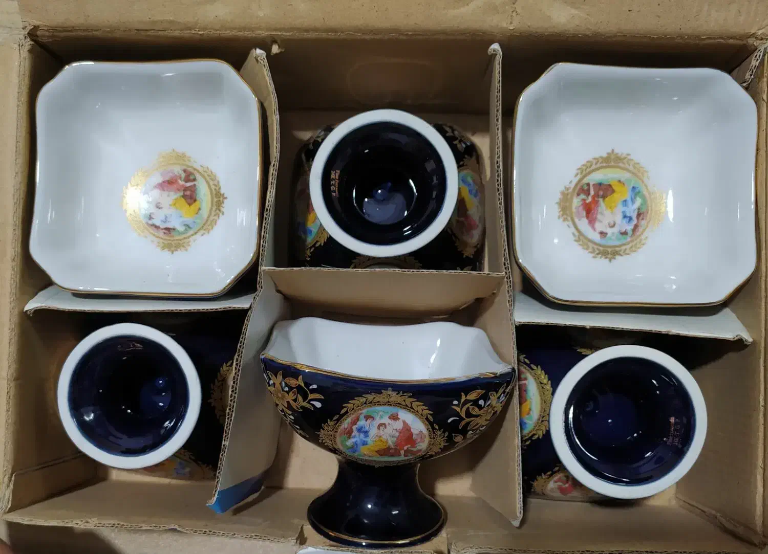 ست بستنی خوری|صنایع دستی و سایر لوازم تزئینی|کاشان, قطب راوندی|دیوار