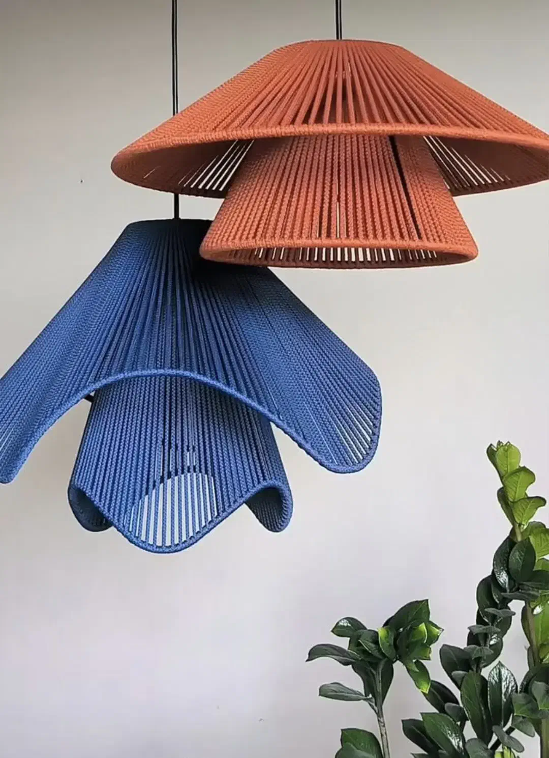 مکرومه|لوستر و چراغ آویز|کرج, عظیمیه|دیوار