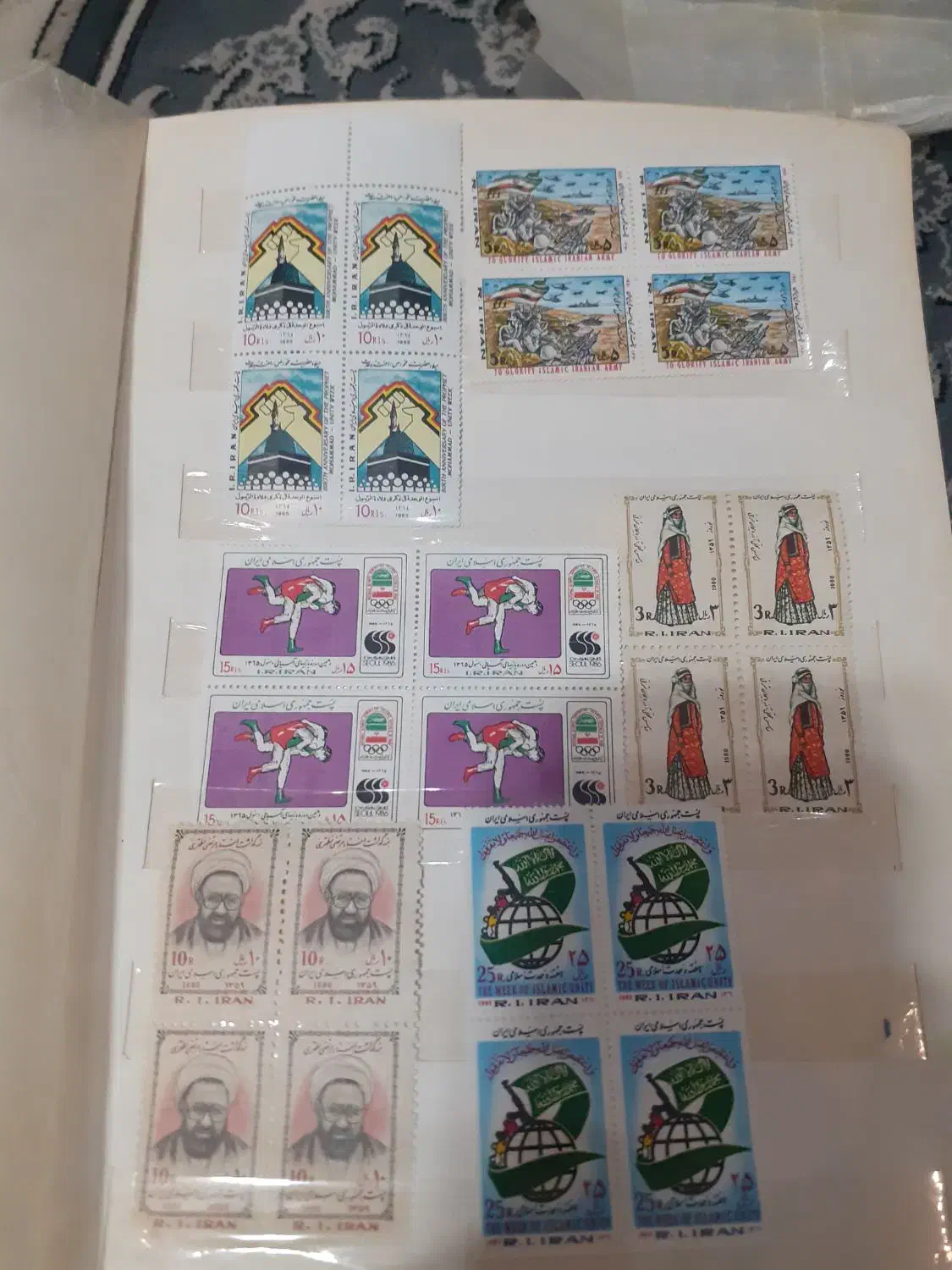 آلبوم تمبر|کلکسیون سکه، تمبر، اسکناس|کرج, برغان|دیوار