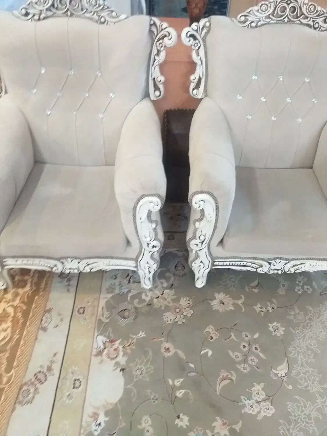 مبل راحتی هفت نفره|مبلمان خانگی و میز عسلی|شهرضا, |دیوار