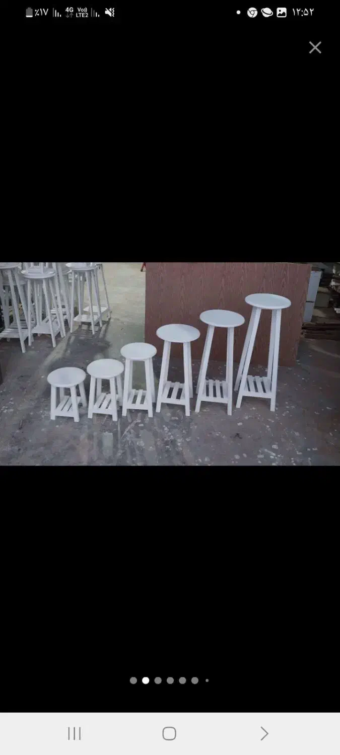 پایه گل چوبی۶عددی|گل و گیاه طبیعی|پاکدشت, حصار امیر|دیوار