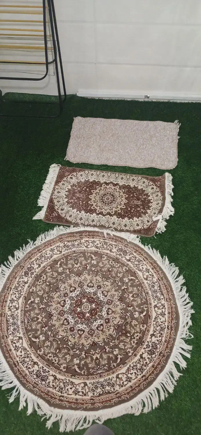 فرش گرد 1متری|فرش|فردیس, شهرک ۱۱۰|دیوار