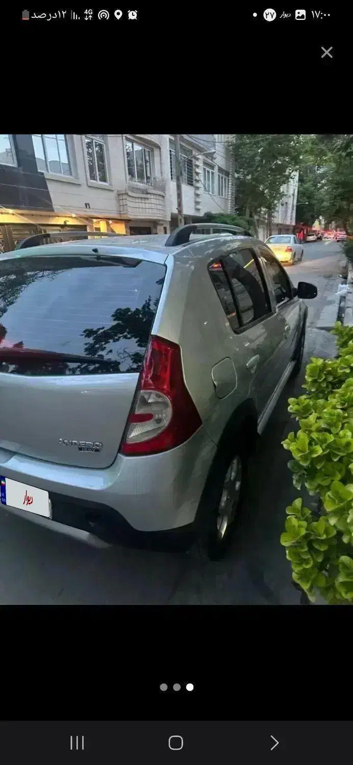 فروش ساندرو استپ وای اتومات|خودرو سواری و وانت|مشهد, عبادی|دیوار