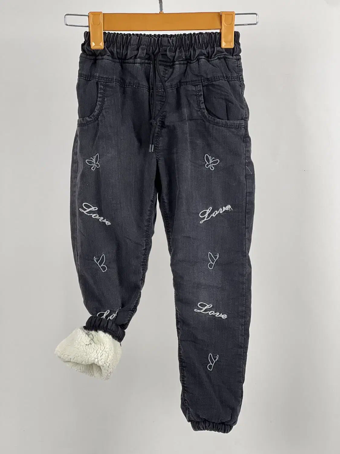 شلوار لی خزدار اسپرت|کفش و لباس بچه|بانه, |دیوار