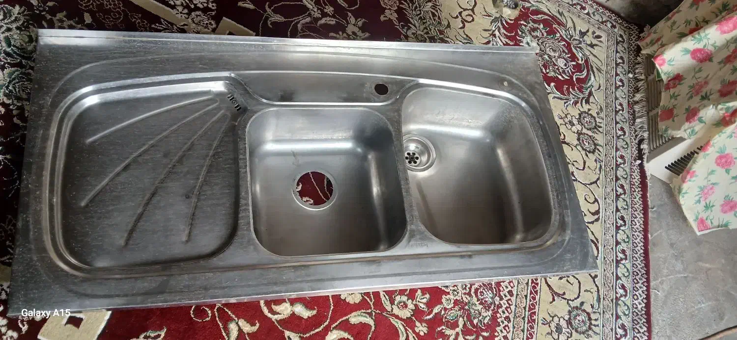 سینک ظرفشویی|آب‌چکان و نظم‌دهنده ظروف|بهبهان, |دیوار