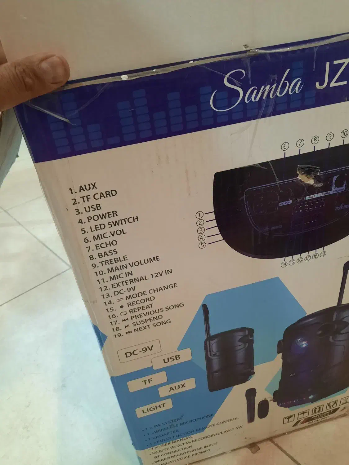 اسپیکر پرتابل برند جاز|پخش‌کننده همراه|کرمان, |دیوار