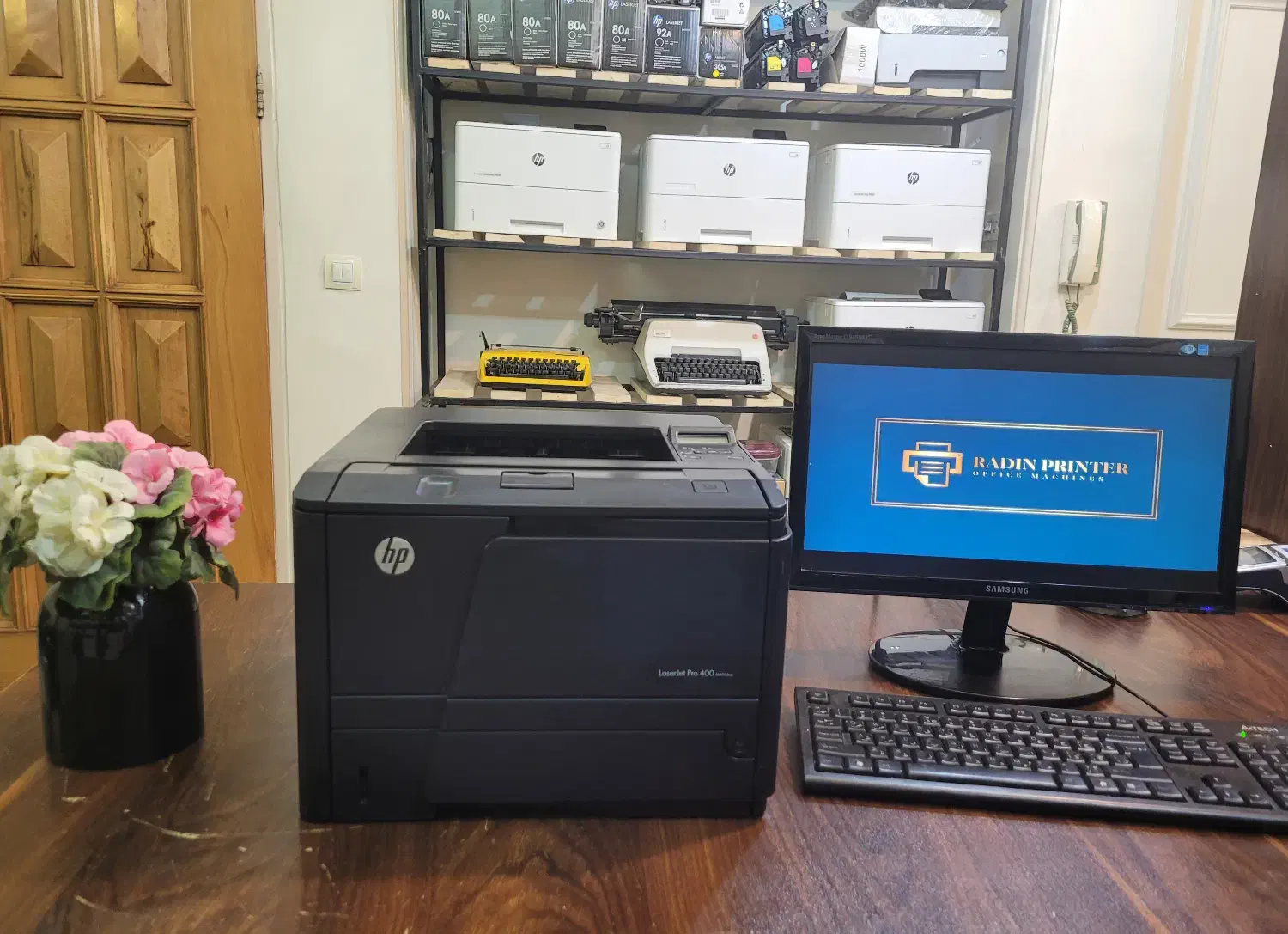 چاپگر لیزری اچ پی  HP LaserJet Pro 400 M401dne|پرینتر، اسکنر، کپی، فکس|تهران, ایرانشهر|دیوار