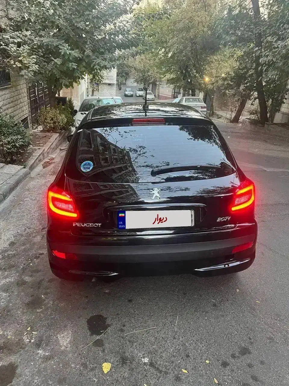 207i پانا اتومات فول ارتقاء مشکی آبنوس 1404|خودرو سواری و وانت|تهران, فرمانیه|دیوار