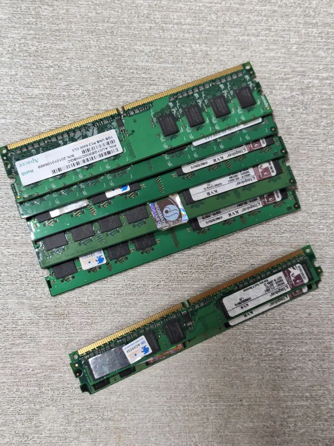 رم DDR2 کامپیوتر|قطعات و لوازم جانبی رایانه|رشت, سعدی (تختی)|دیوار