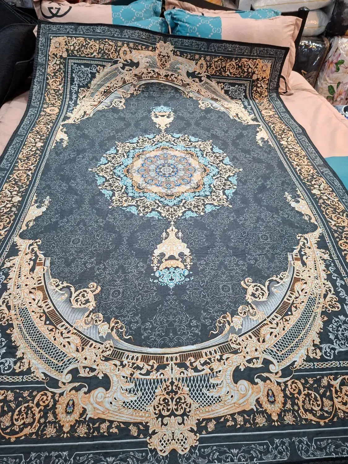 قالیچه و فرشینه|فرش|رشت, پل تالشان|دیوار