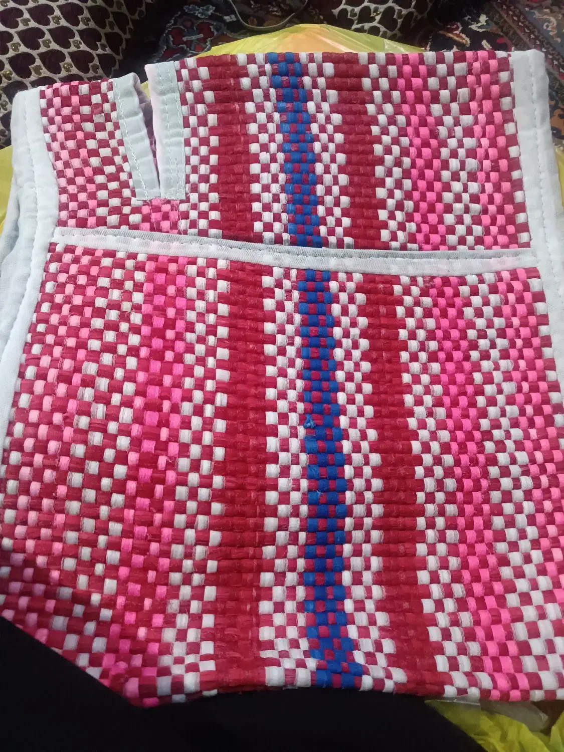 خورجین دستباف|گلیم، جاجیم، گبه|اهواز, کوی طلاب|دیوار