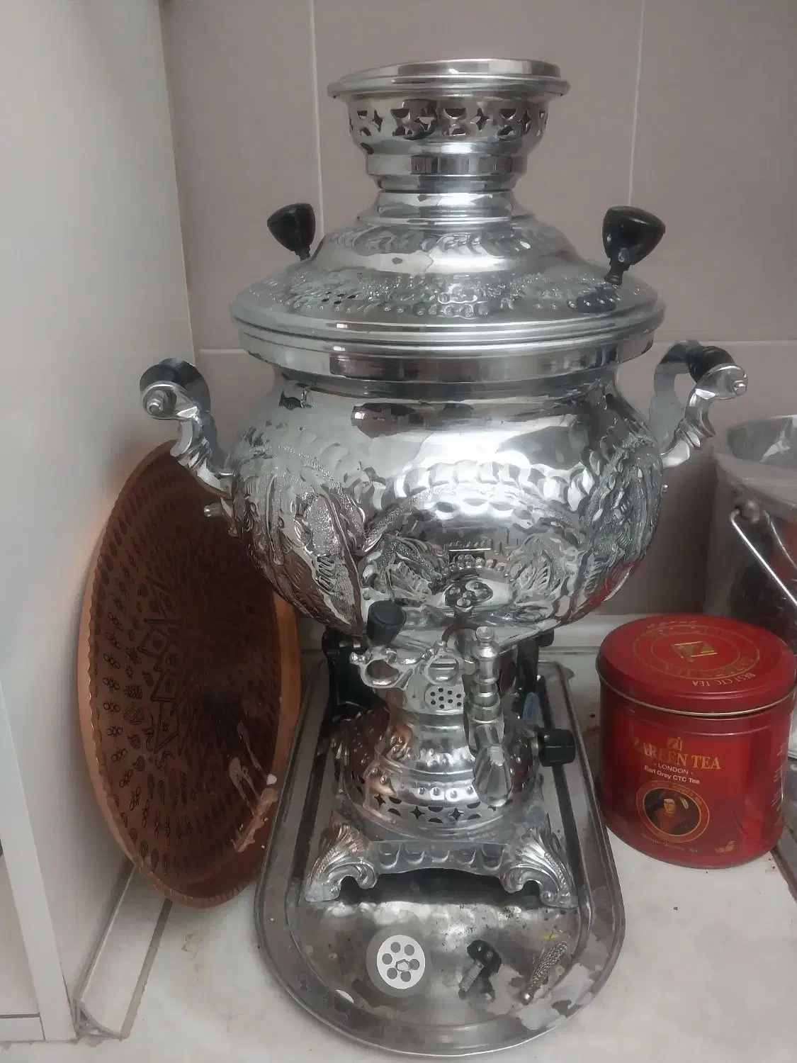 سماور گازی|سماور، چایساز، قهوهساز|پارسآباد, |دیوار