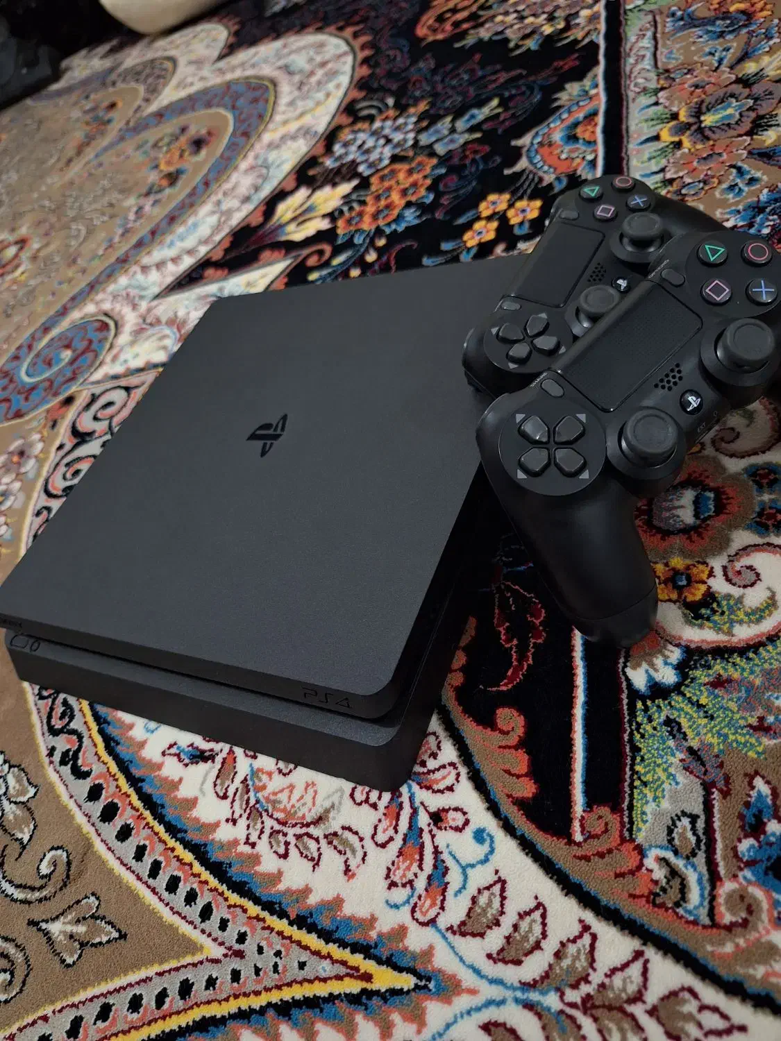 ps4 slim دو دسته اصلی کپی خور خانگی|کنسول، بازی ویدئویی و آنلاین|اردکان, |دیوار