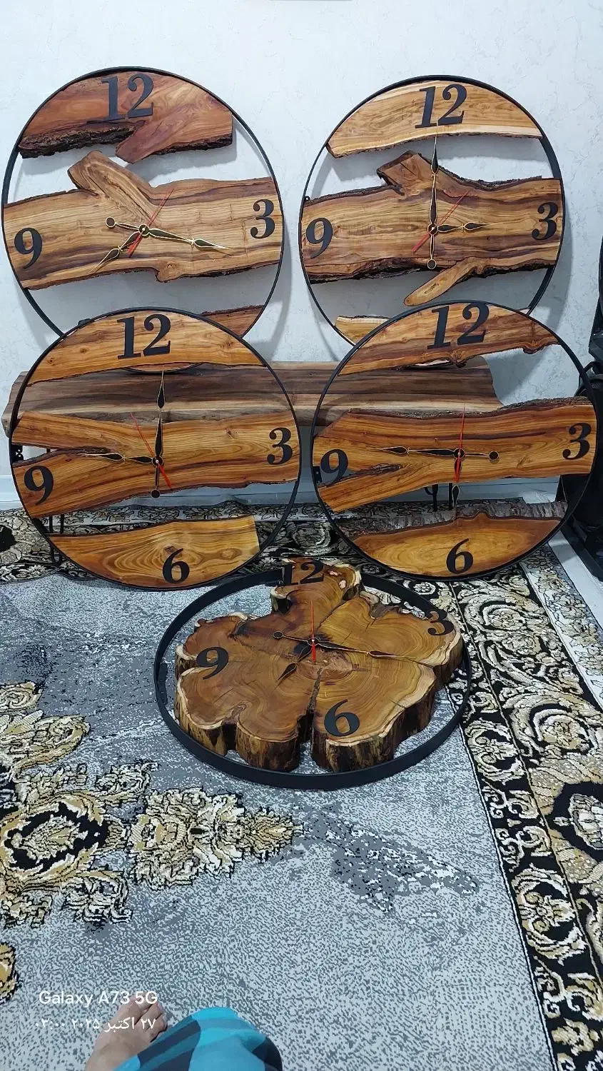 ساعت دیواری چوبی|ساعت دیواری و تزئینی|اندیشه, شهرک مریم|دیوار