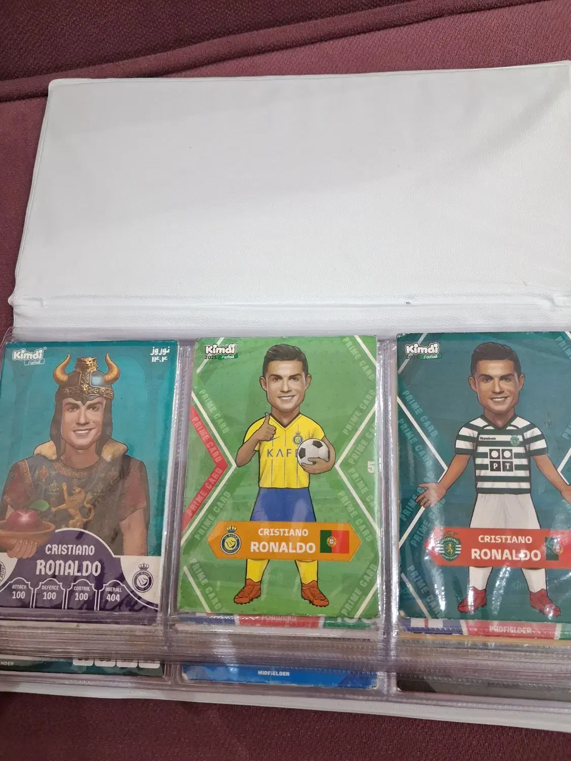 رونالدو پراید 1 پرایم ۵ و نوروزی کارت ۲۰۲۵|کلکسیون و سرگرمی|لنگرود, |دیوار