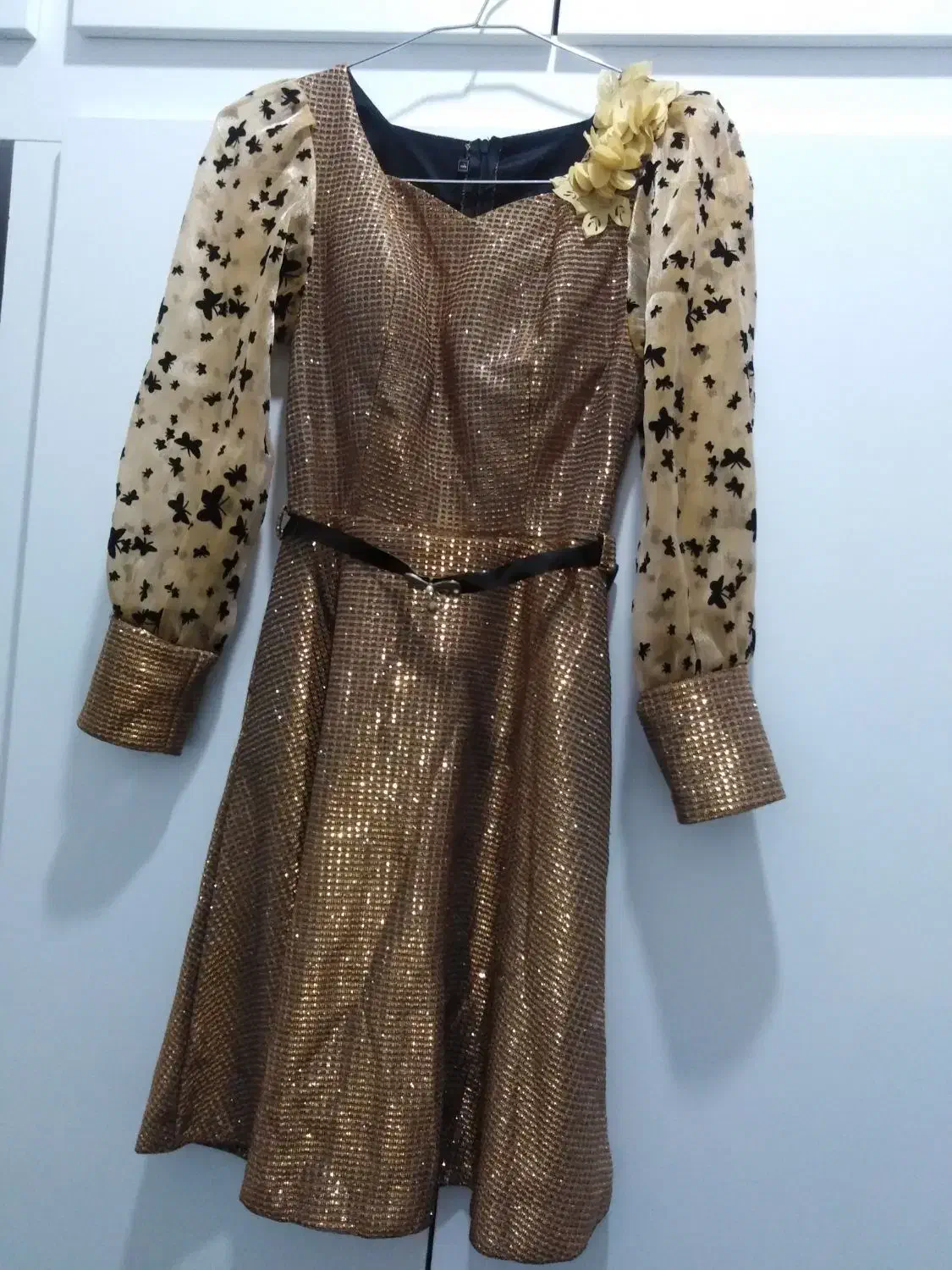 لباس مجلسی طلایی|لباس|مشهد, انصار|دیوار