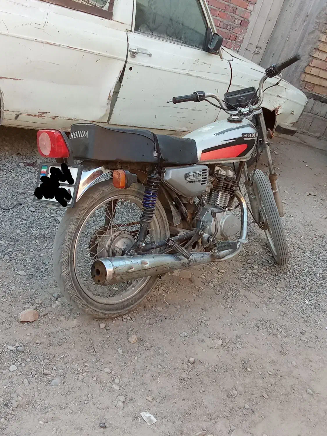 موتور125تمیز تمیز پلاک‌ملی سند دار|موتورسیکلت|عنبرآباد, |دیوار