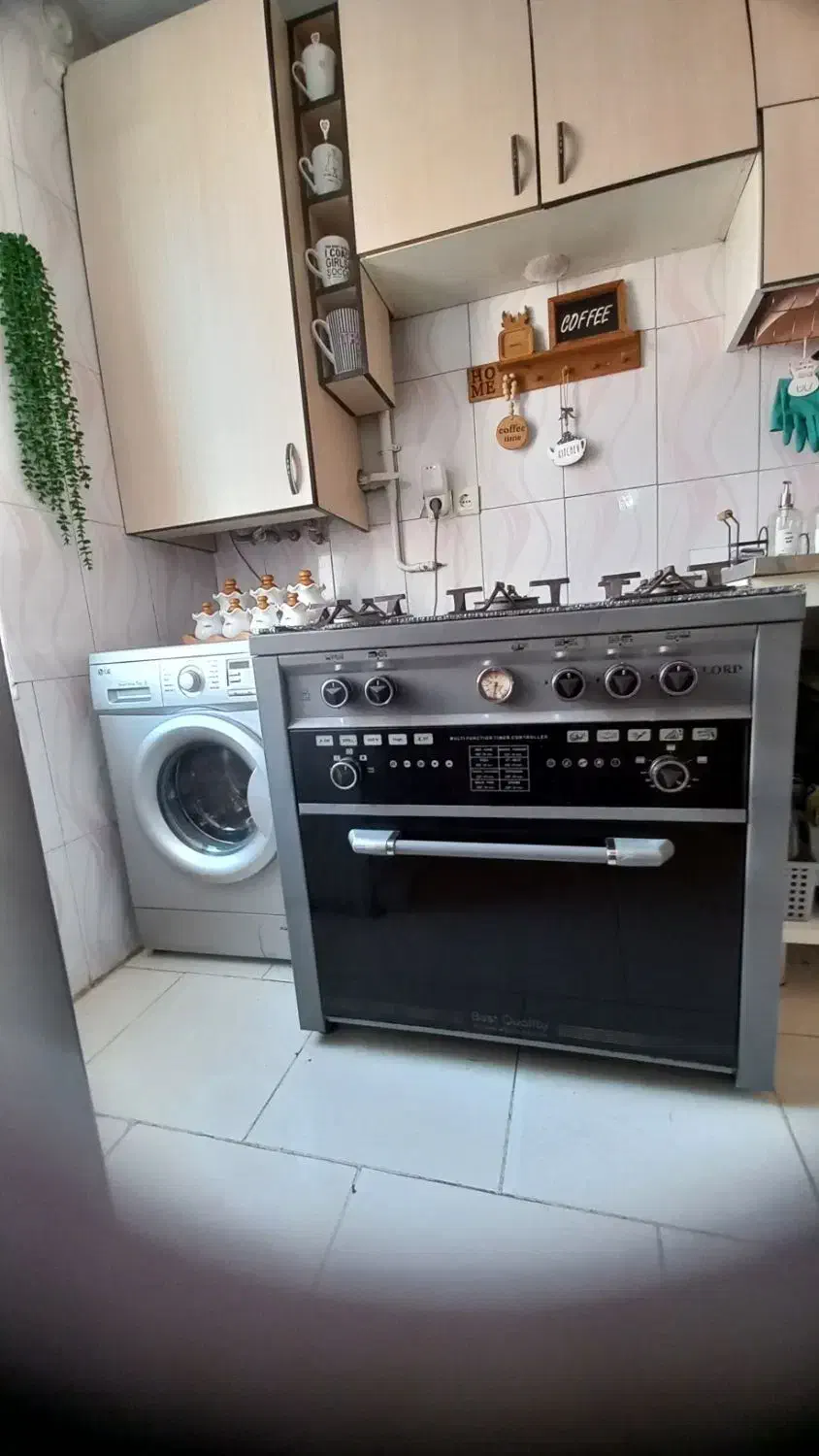 اجاق گاز صفحه شیشه ای ۵پنج شعله|اجاق گاز و لوازم برقی پخت‌وپز|محمدیه-قزوین, |دیوار