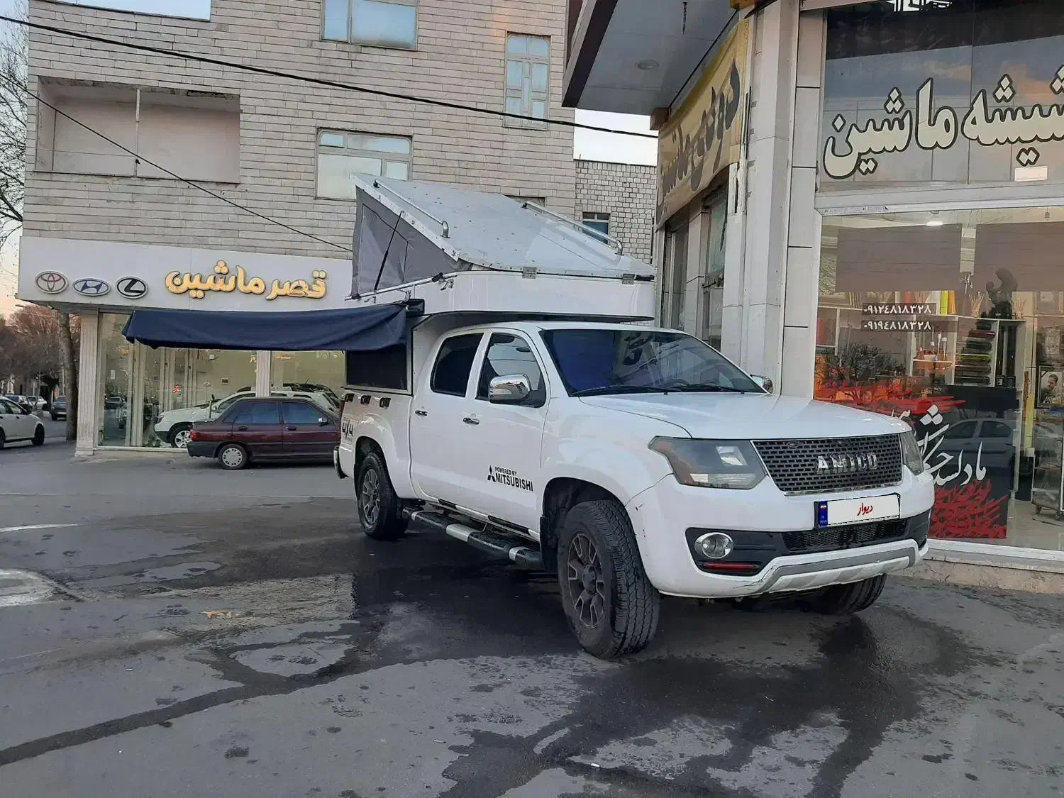 کمپر امیکو آسنا مجهز وکامل|خودرو سواری و وانت|تهران, تجریش|دیوار