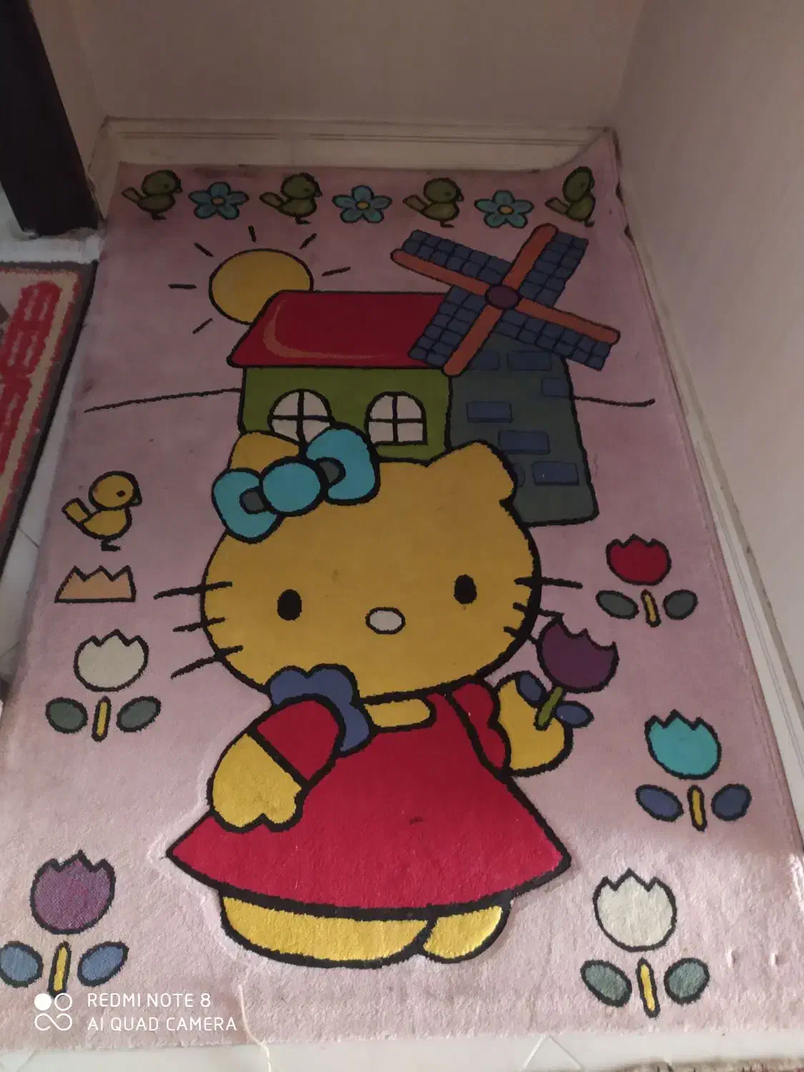 فرش اتاق کودک وپادری|فرش|مشهد, ولیعصر (شهرک غرب)|دیوار