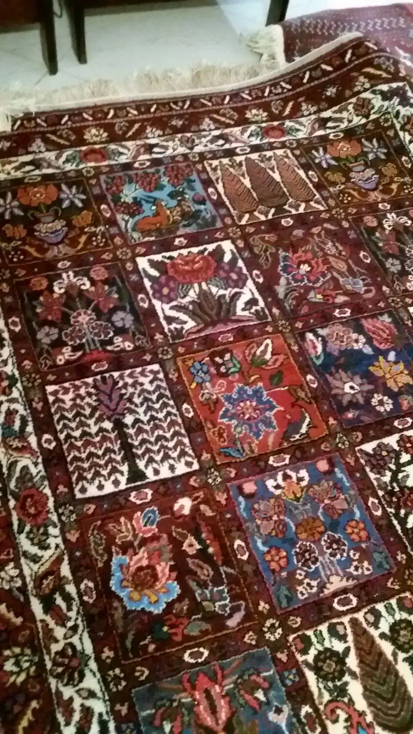 فرش دستی بختیاری|فرش|اصفهان, برازنده|دیوار