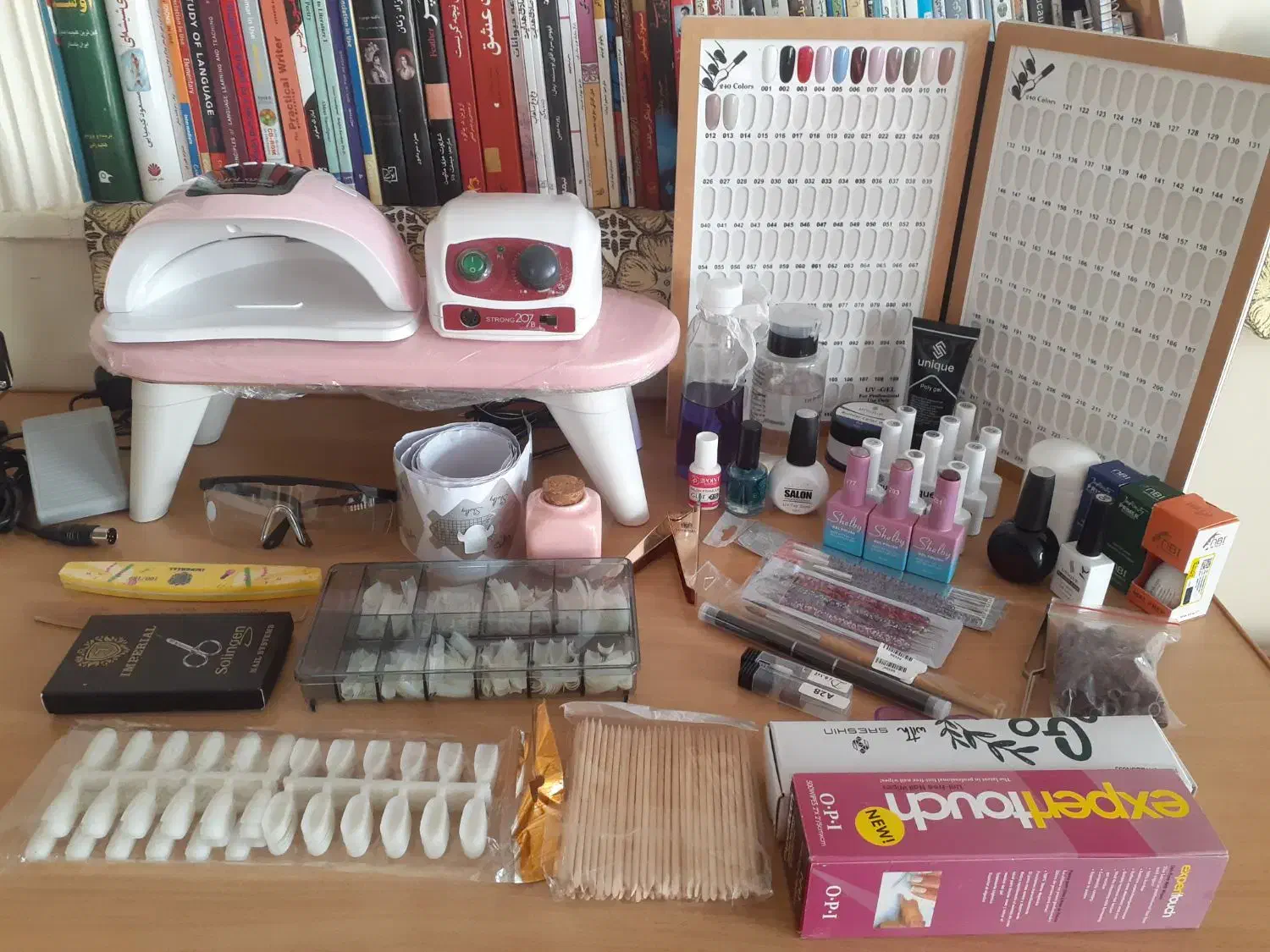 فروش لوازم ناخن کاری کاملا نو|آرایشی، بهداشتی، درمانی|ملایر, |دیوار