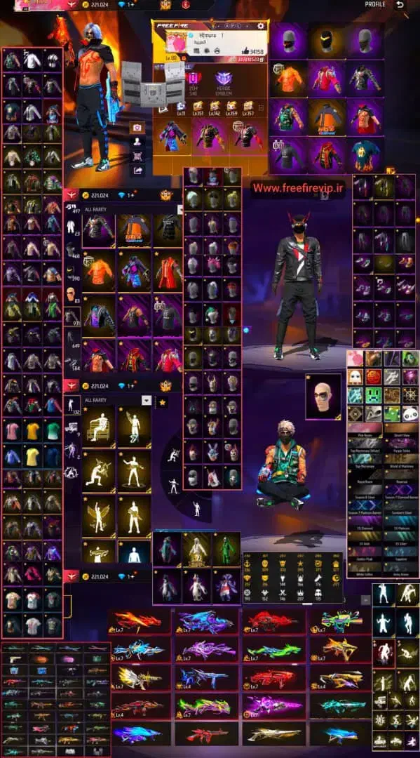 اکانت فری فایر طاق زده می شود ،فقط طاق،|کنسول، بازی ویدئویی و آنلاین|بندرلنگه, |دیوار