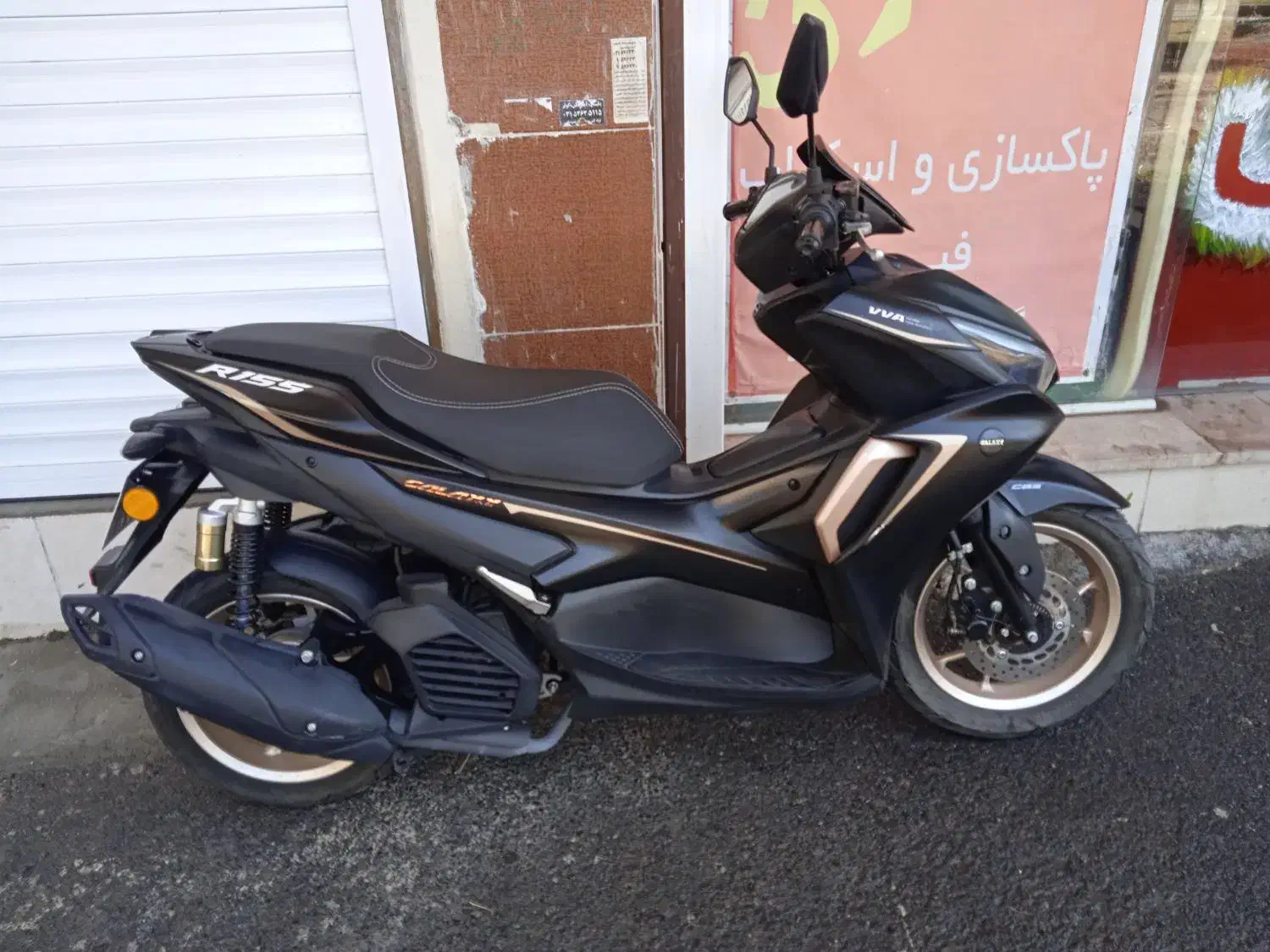 گلکسی 155 هواخنک|موتورسیکلت|فولادشهر, A2|دیوار