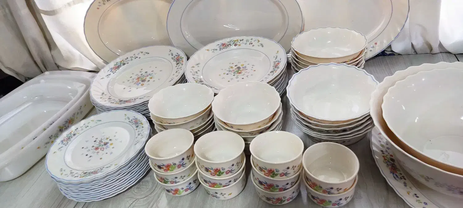 ظروف ویکتوریا کریستال|ظروف سرو و پذیرایی|بابکان, |دیوار