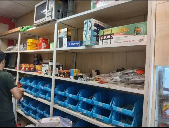 قفسه فلزی|کتابخانه، شلف، قفسه‌های دیواری|تهران, سجاد|دیوار