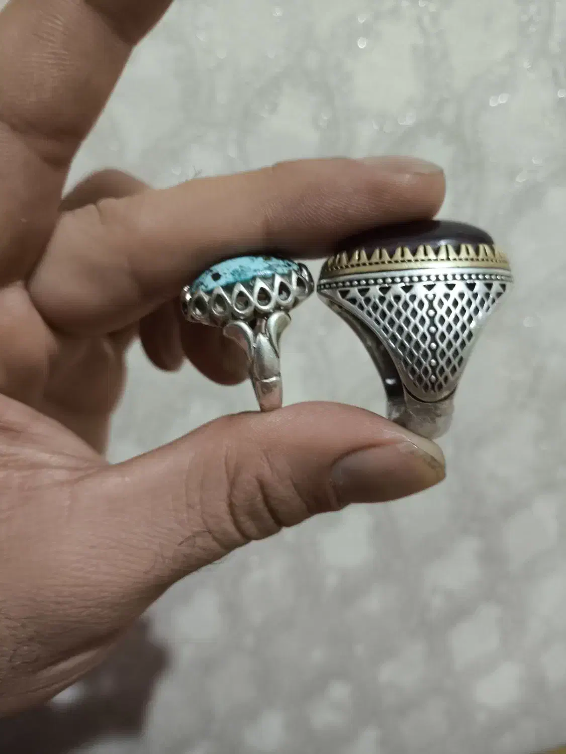 دو عدد انگشتری|جواهرات|همدان, |دیوار