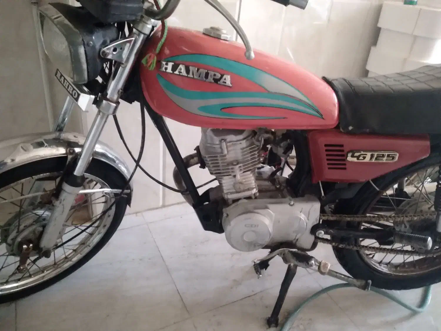 موتور۱۲۵ مزایده|موتورسیکلت|بناب, |دیوار