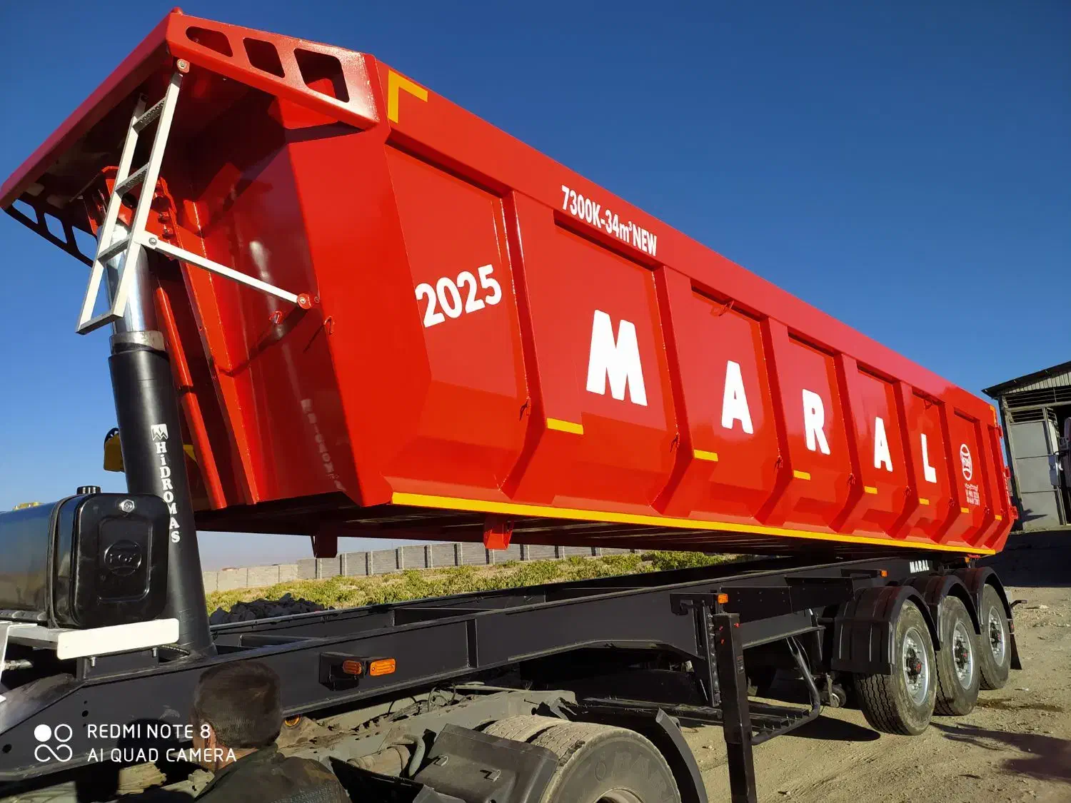 تریلر کمپرسی مارال کف لبه تیغه کانتین کش وکف رول|خودرو سنگین|شیراز, گلکوب|دیوار