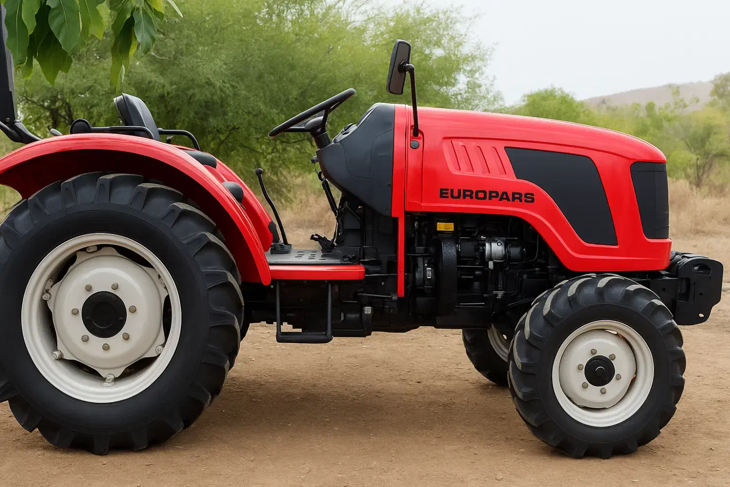 تراکتور باغی یورو پارس۴۰۴ سیرجان مدل ۹۸|خودرو سنگین|رودان, |دیوار