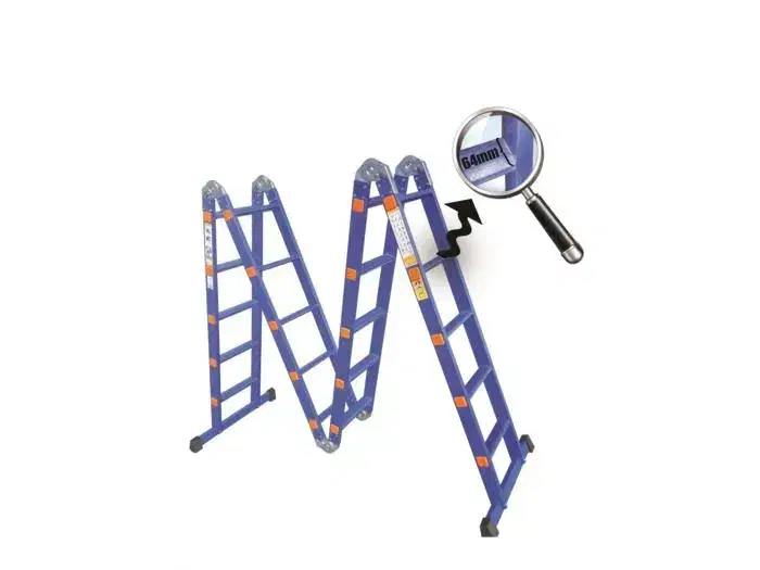 نردبانساز مفصلی پله پهن ۲تکه و ۴تکه|ابزارآلات|تهران, پامنار|دیوار