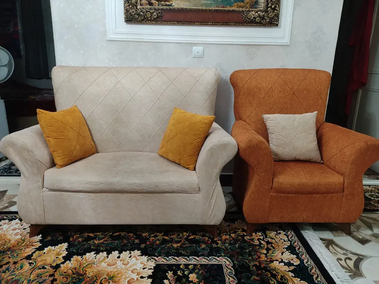 سرویس مبلمان|مبلمان خانگی و میز عسلی|شفت, |دیوار