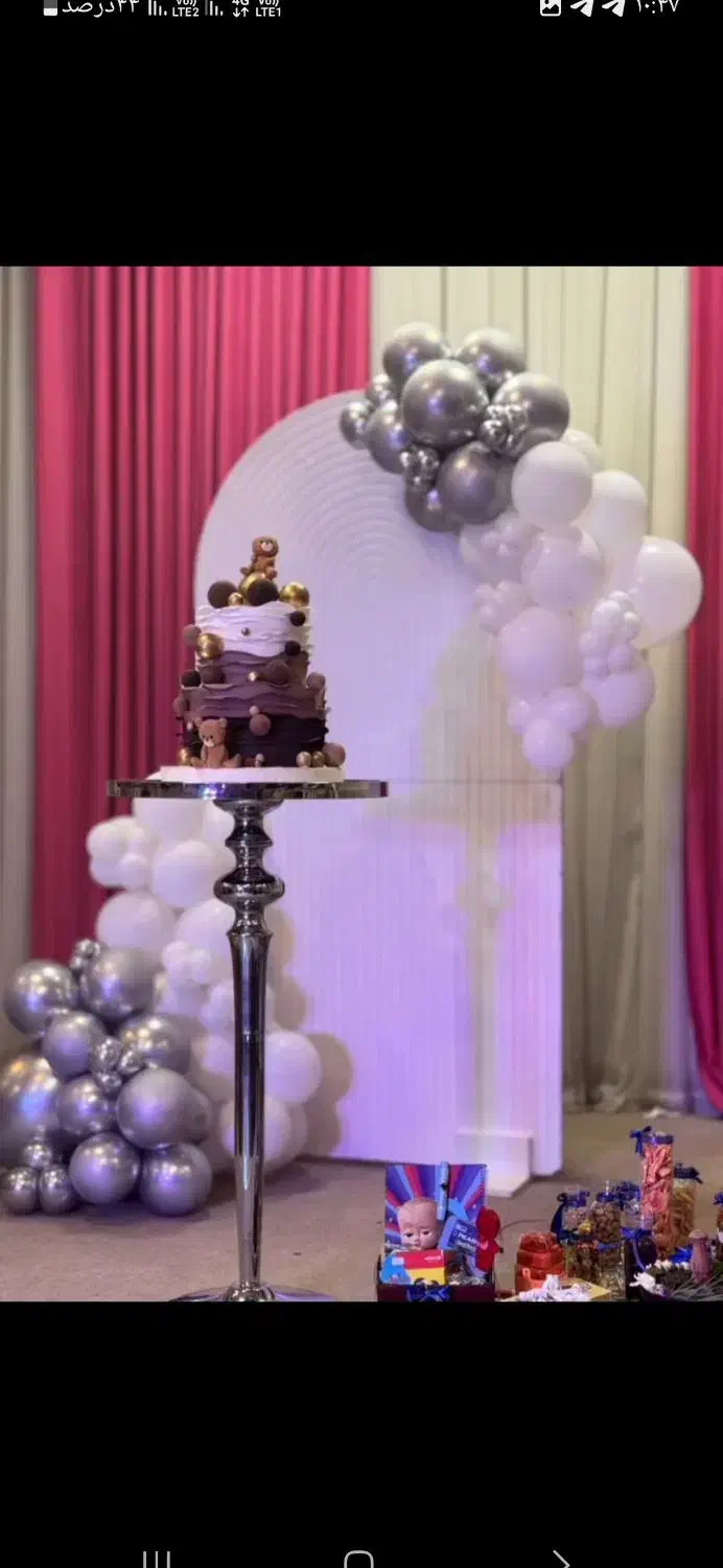 بادکنک آرایی زیر قیمت ملایر|خدمات پذیرایی، مراسم|ملایر, |دیوار