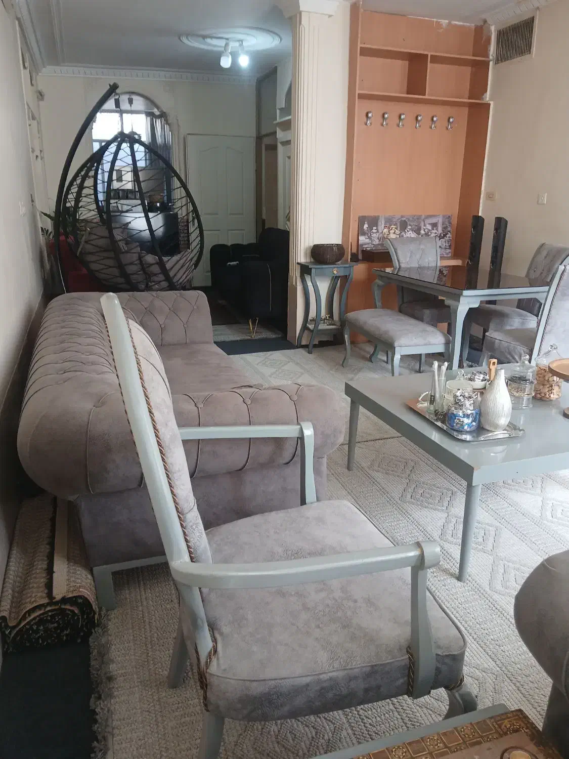 آپارتمان ۱۲۰ متری دو اتاق طبقه اول ارتش|اجارهٔ آپارتمان|اصفهان, فرح آباد|دیوار