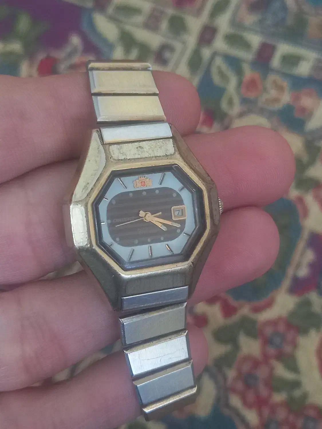 ساعت قدیمی خودکار اورینت|ساعت|کرمان, |دیوار