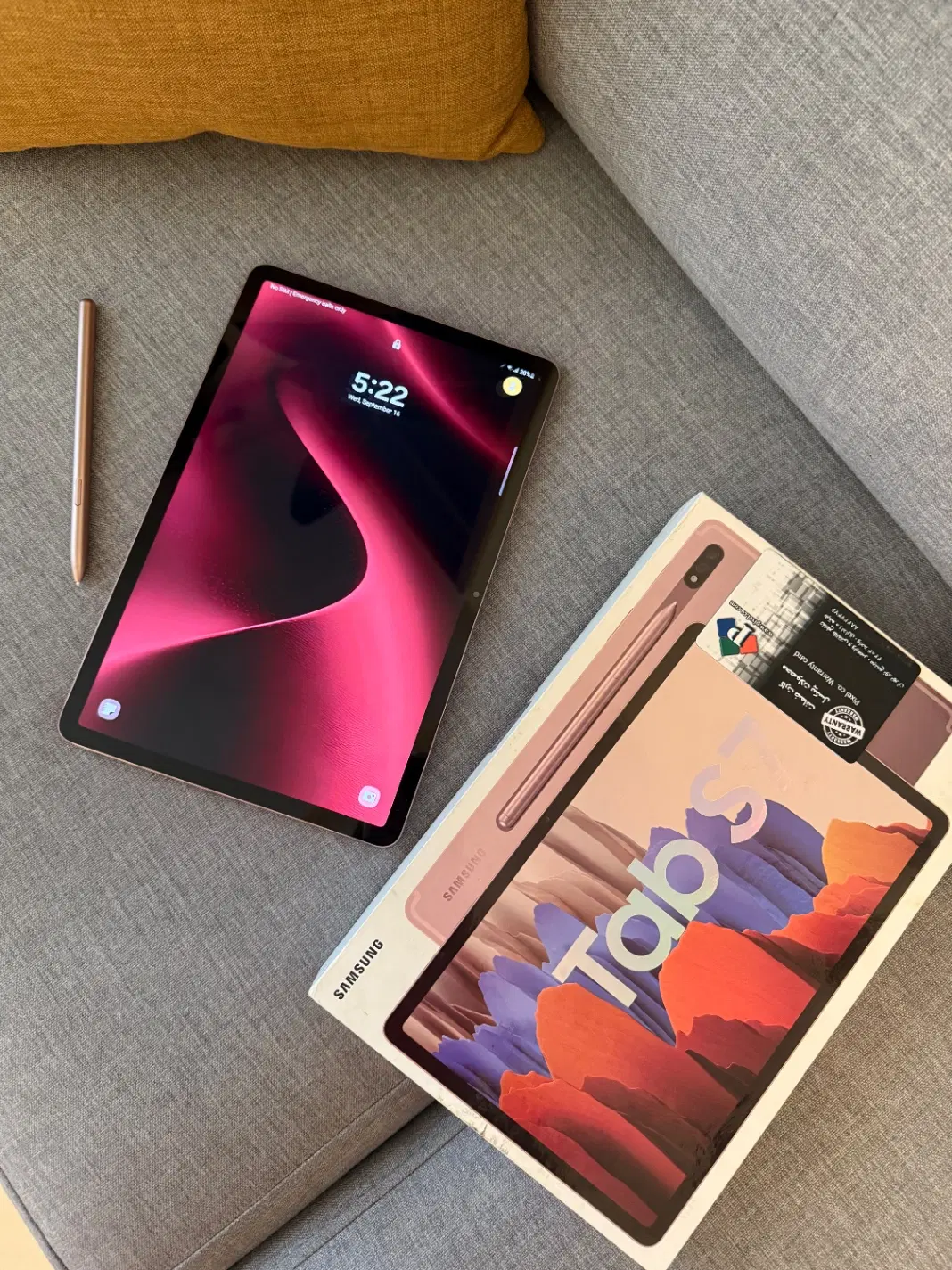 Tablet Samsung Tab S7 normal|تبلت|تهران, سازمان برنامه شمالی|دیوار