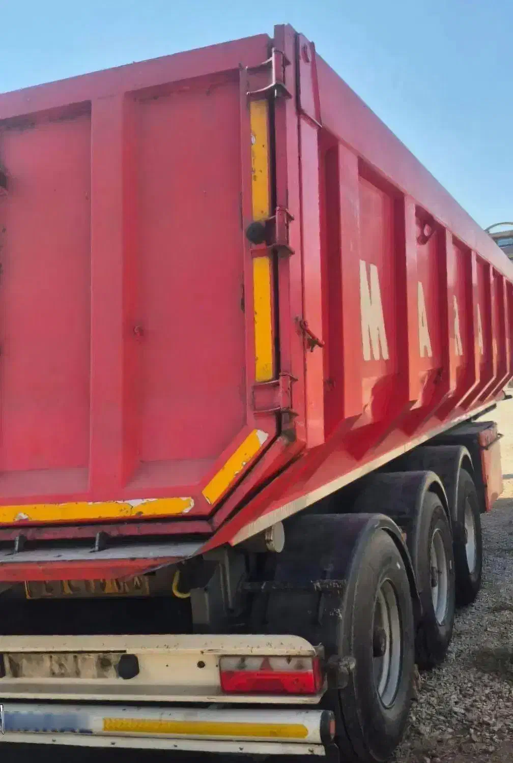 کمپرسی مارال سه محور شرکتی|خودرو سنگین|میانه, |دیوار