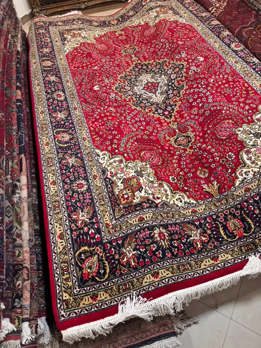 ۶متری دستبافت تبریز نقشه کرمان قلم لاکی|فرش|تهران, جهاد|دیوار