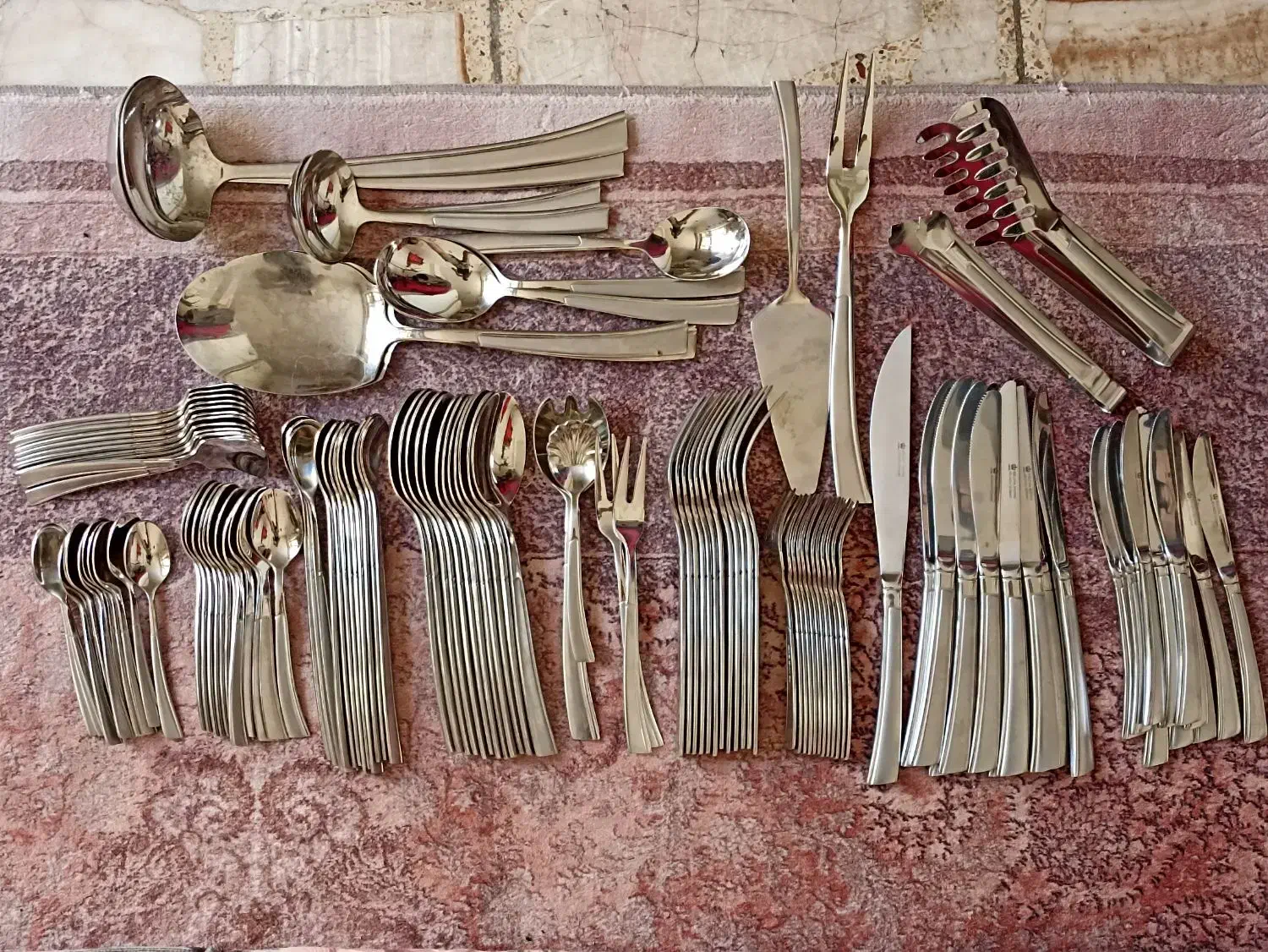 ست قاشق و چنگال آلمانی ۱۲۶ پارچه باکیفیت|ظروف سرو و پذیرایی|اصفهان, شهرک کاوه|دیوار