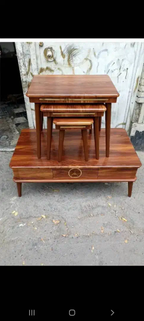 ست ۴ تیکه میز جلو مبلی عسلی تهران شهریار اندیشه|مبلمان خانگی و میز عسلی|پرند, فاز ۰|دیوار