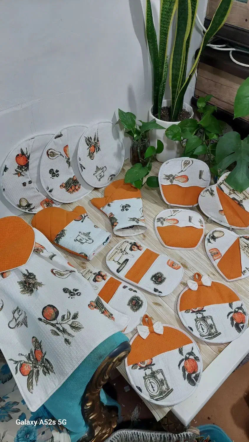 سرویس آشپزخانه|سفره، حوله، دستمال آشپزخانه|بندر ماهشهر, |دیوار