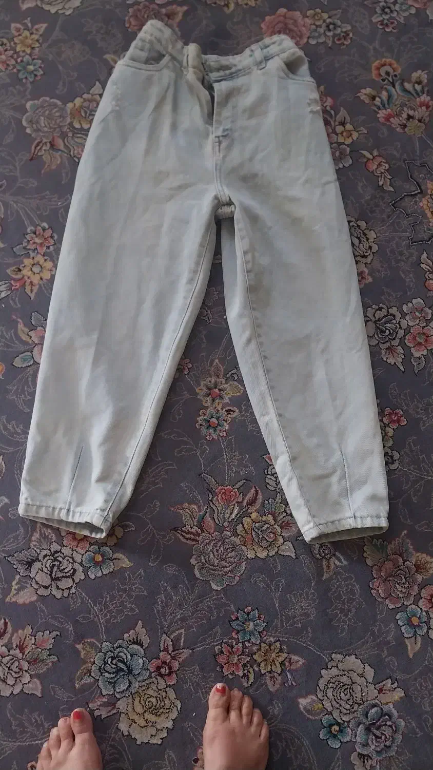 شلوار مام رنگ یخی نو|لباس|کرمانشاه, |دیوار