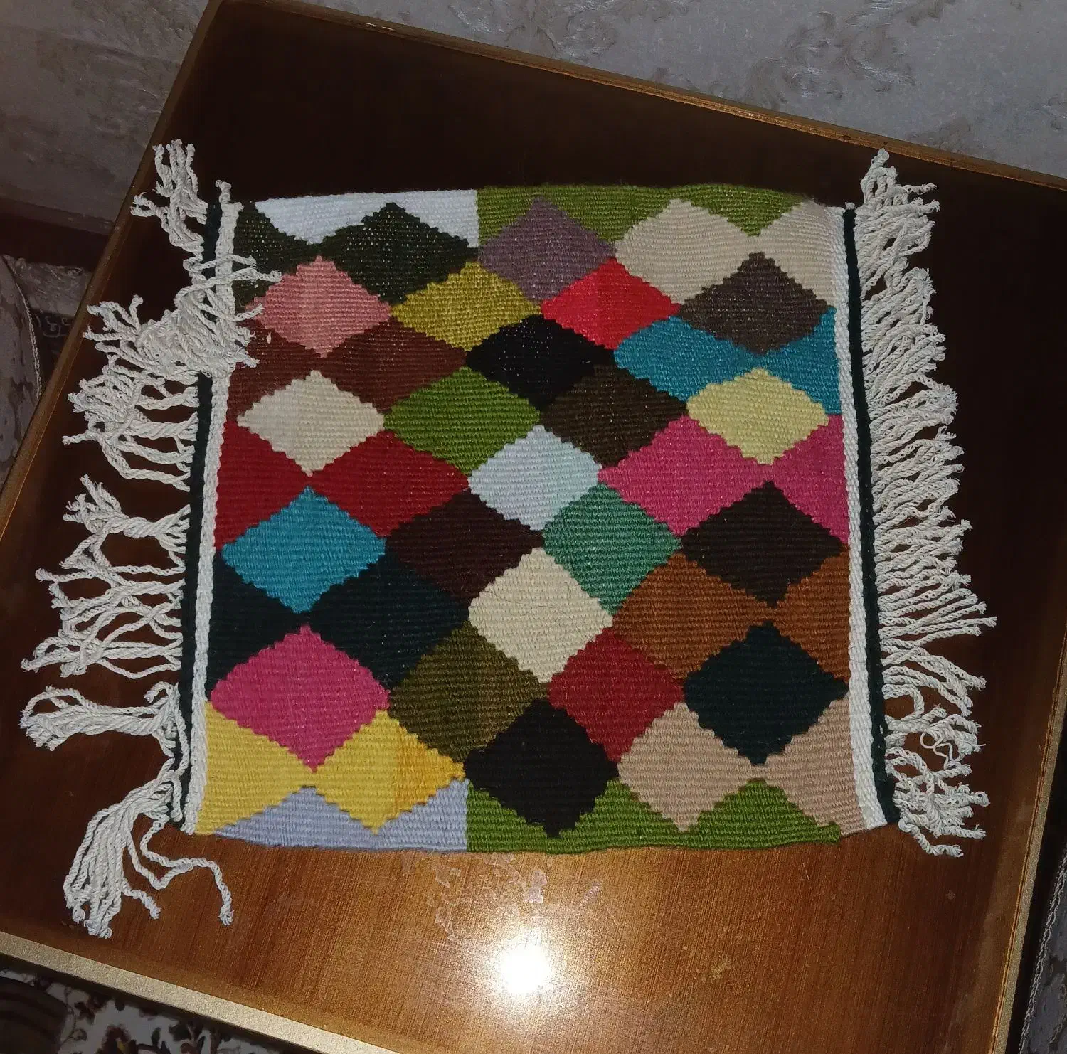 گلیم دست بافت|گلیم، جاجیم، گبه|هشتگرد, شهرک بعثت|دیوار