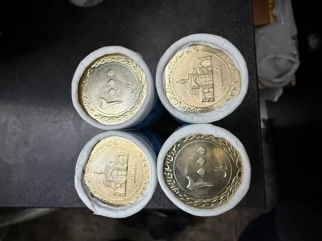 ۴ تا رول سکه ۲۰۰۰ ریالی|کلکسیون سکه، تمبر، اسکناس|تهران, علم و صنعت|دیوار