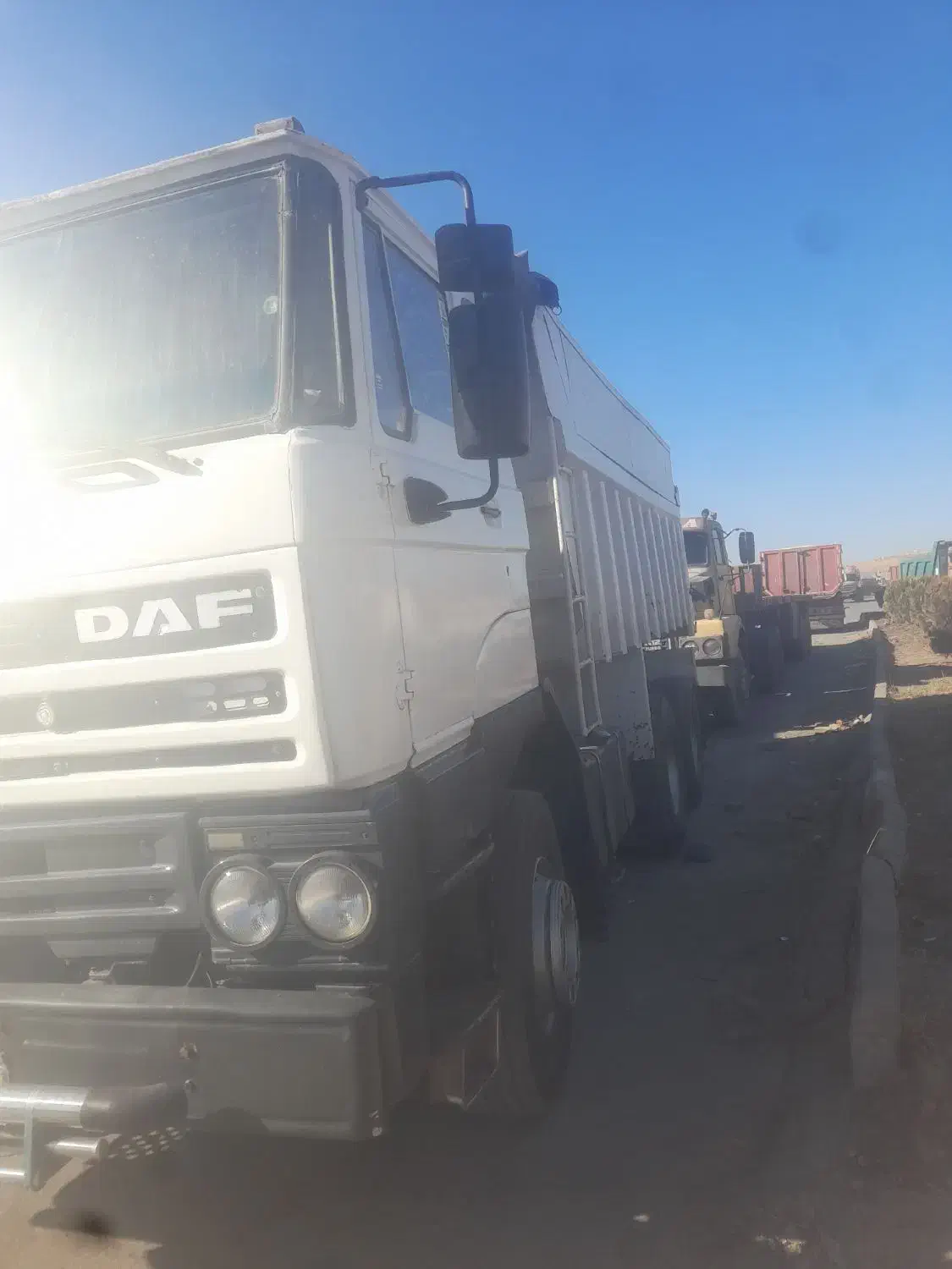 داف جفت ۳۳۰۰ کمپرسی daf|خودرو سنگین|لوشان, |دیوار