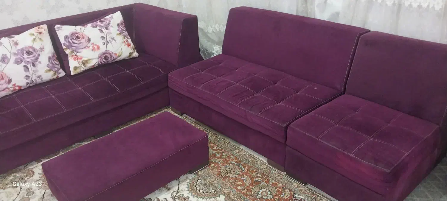 مبل ال ۷ نفره|مبلمان خانگی و میز عسلی|اهواز, شهرک حفاری|دیوار